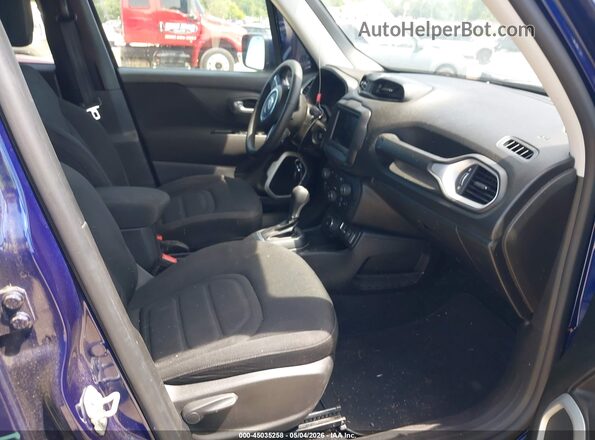 ZACNJBBB0LPL73046 2020 JEEP RENEGADE Blue Вид салону спереду