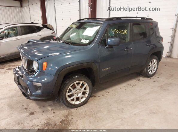 ZACNJBBB1LPL85061 2020 JEEP RENEGADE Blue Front left