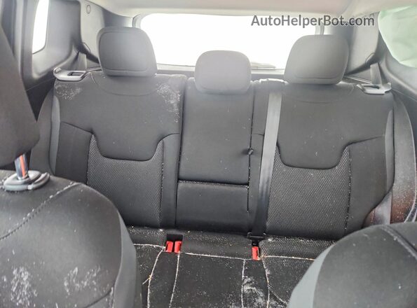 ZACNJBBB2LPL27704 2020 JEEP RENEGADE Gray Vista de los asientos traseros