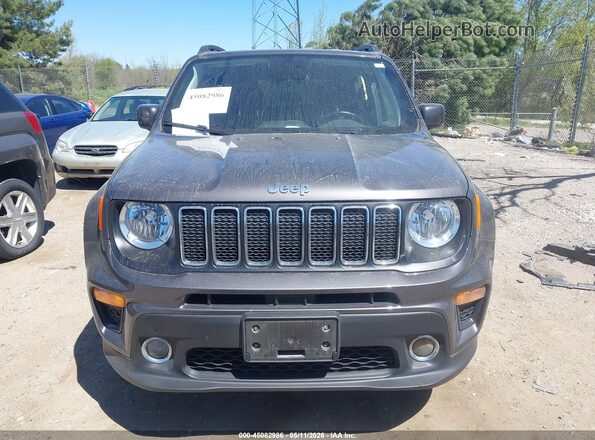 ZACNJBBB6LPL90868 2020 JEEP RENEGADE Gray Instrument cluster view