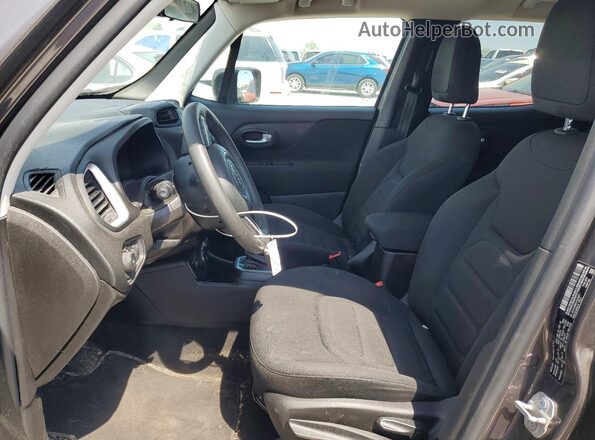 ZACNJBBB3LPL28957 2020 JEEP RENEGADE Gray Widok wnętrza z przodu