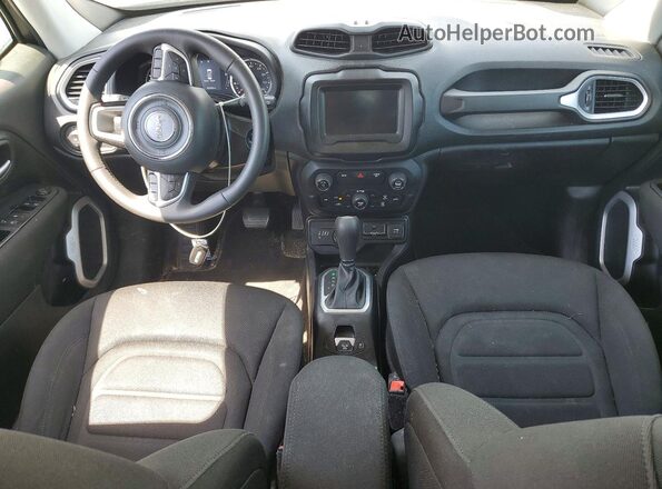ZACNJBBB3LPL28957 2020 JEEP RENEGADE Gray Widok deski rozdzielczej