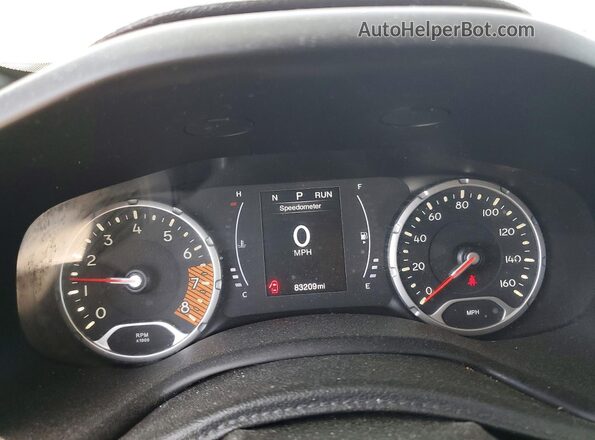 ZACNJBBB3LPL28957 2020 JEEP RENEGADE Gray Widok zestawu wskaźników
