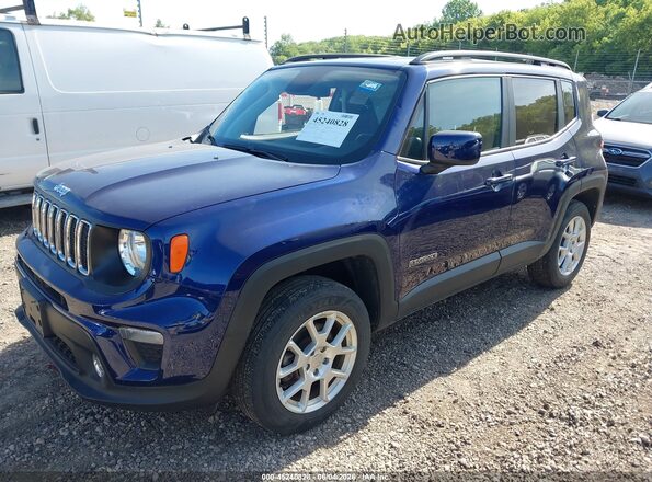 ZACNJBBB4KPK22693 2019 JEEP RENEGADE Blue Передня ліва чверть