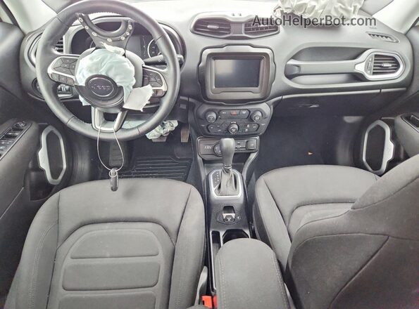 ZACNJBBB6KPK74228 2019 JEEP RENEGADE Белый Вид панели приборов