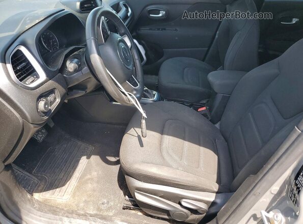 ZACNJBBB6KPK94091 2019 JEEP RENEGADE Gray Widok wnętrza z przodu