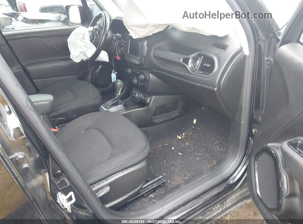 ZACNJBBB6LPL93138 2020 JEEP RENEGADE Black Widok wnętrza z przodu