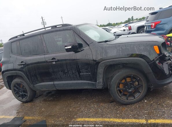 ZACNJBBB6LPL93138 2020 JEEP RENEGADE Black Widok wnętrza z tyłu