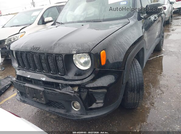 ZACNJBBB6LPL93138 2020 JEEP RENEGADE Black Widok zestawu wskaźników