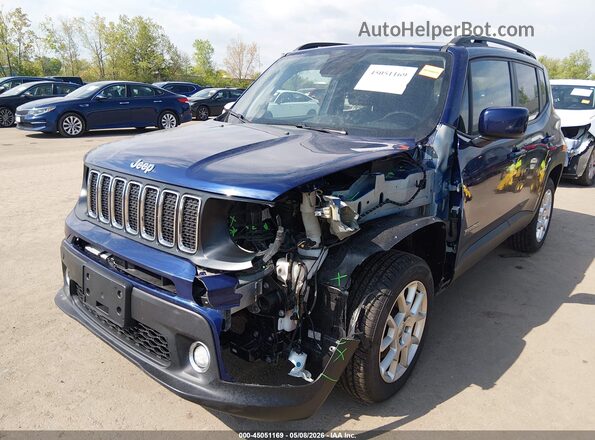 ZACNJBBB9KPK82615 2019 JEEP RENEGADE Blue Vista frontal