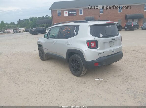 ZACNJBBBXKPK26697 2019 JEEP RENEGADE Silver Задня ліва чверть