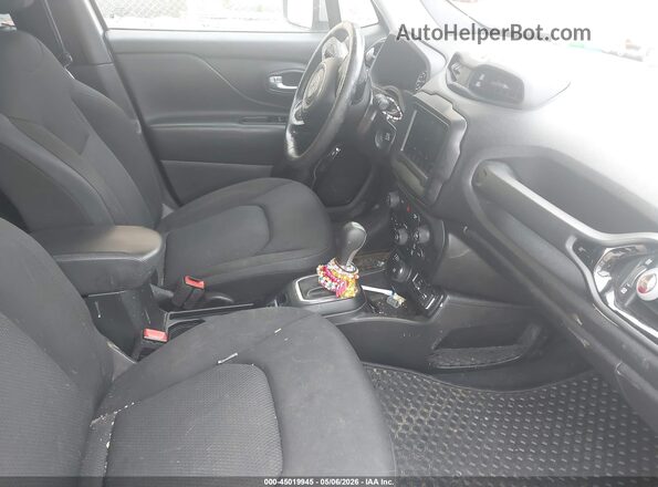ZACNJBBBXKPK26697 2019 JEEP RENEGADE Silver Вид салону спереду