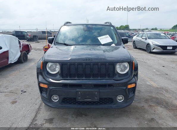 ZACNJBBBXLPL14201 2020 JEEP RENEGADE Black Widok zestawu wskaźników