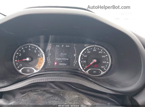 ZACNJBBBXLPL14201 2020 JEEP RENEGADE Black Widok tylnych siedzeń