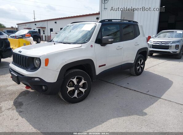 ZACNJBC12KPJ88369 2019 JEEP RENEGADE White Front left