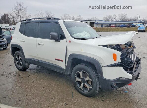 ZACNJBC13LPM05588 2020 JEEP RENEGADE White Передня права чверть