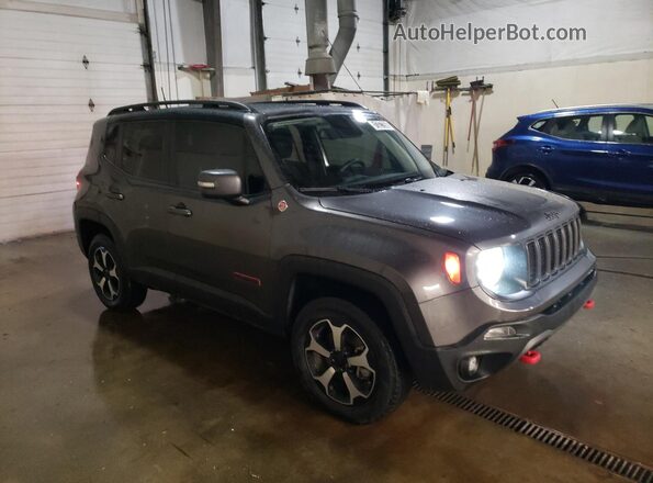 ZACNJBC14KPK06418 2019 JEEP RENEGADE Gray 