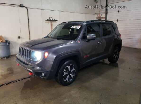 ZACNJBC14KPK06418 2019 JEEP RENEGADE Gray 