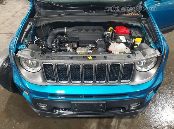 ZACNJBD10LPL90174 2020 JEEP RENEGADE Blue Вид задньої частини салону