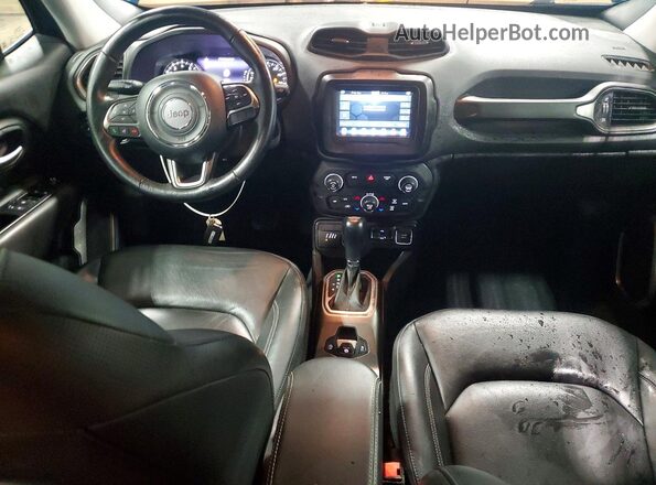 ZACNJBD10LPL90174 2020 JEEP RENEGADE Blue Вид панелі приладів
