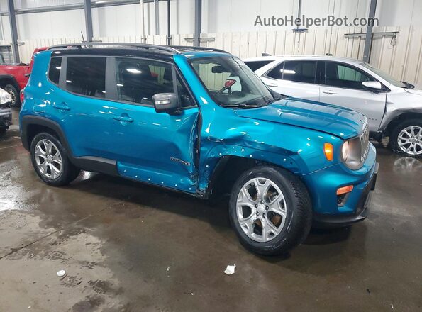 ZACNJBD10LPL90174 2020 JEEP RENEGADE Blue Передня права чверть