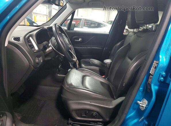 ZACNJBD10LPL90174 2020 JEEP RENEGADE Blue Вид салону спереду