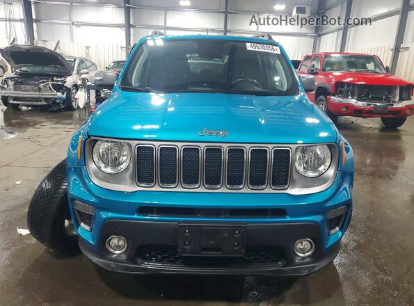 ZACNJBD10LPL90174 2020 JEEP RENEGADE Blue Вид спереду