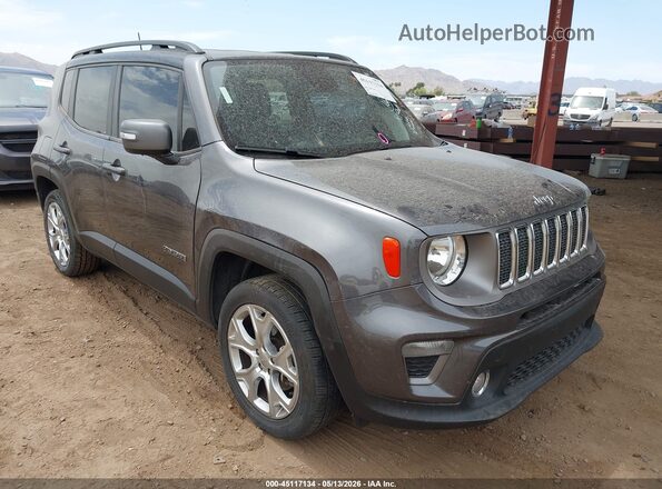 ZACNJBD11LPM03787 2020 JEEP RENEGADE Gray Вид спереду