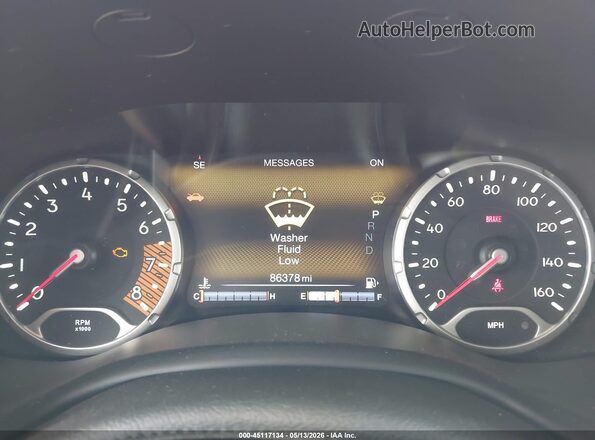 ZACNJBD11LPM03787 2020 JEEP RENEGADE Gray Вид задніх сидінь