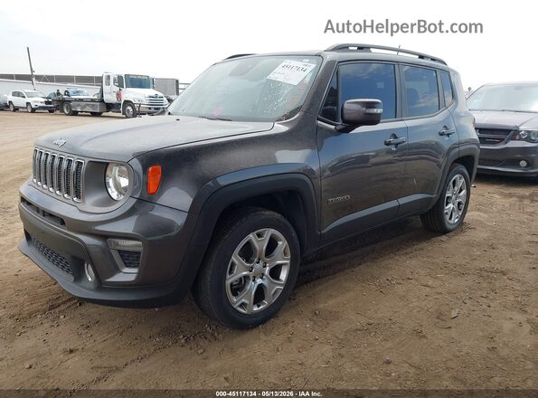 ZACNJBD11LPM03787 2020 JEEP RENEGADE Gray Передня ліва чверть