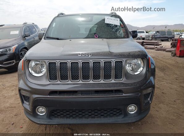 ZACNJBD11LPM03787 2020 JEEP RENEGADE Gray Вид щитка приладів