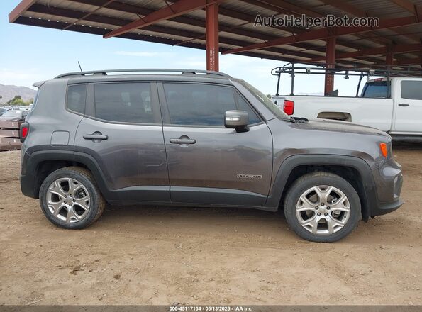 ZACNJBD11LPM03787 2020 JEEP RENEGADE Gray Вид задньої частини салону