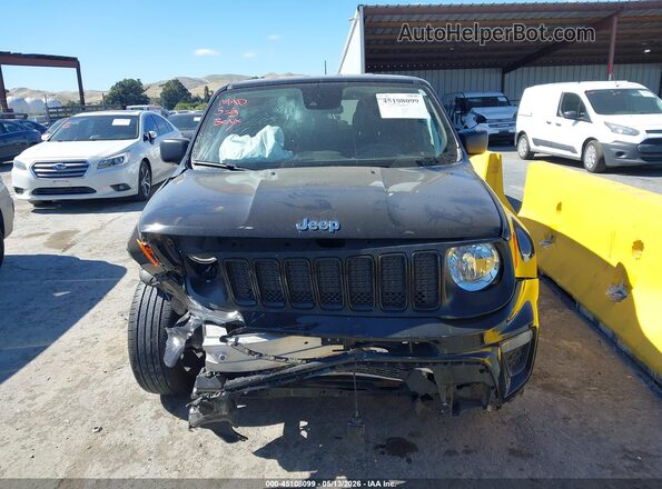 ZACNJCAB0MPM31682 2021 JEEP RENEGADE Black ხელსაწყოთა პანელის ხედი