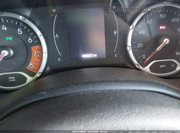 ZACNJCAB0MPM31682 2021 JEEP RENEGADE Black უკანა სავარძლების ხედი