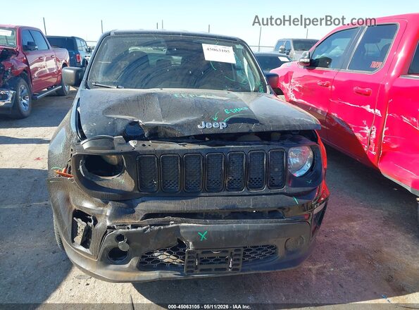 ZACNJCAB3MPM40859 2021 JEEP RENEGADE Black წინა ხედი