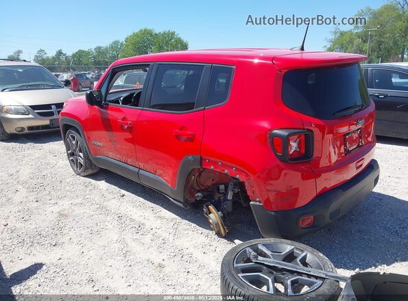 ZACNJCAB6MPM41410 2021 JEEP RENEGADE Red უკანა მარცხენა
