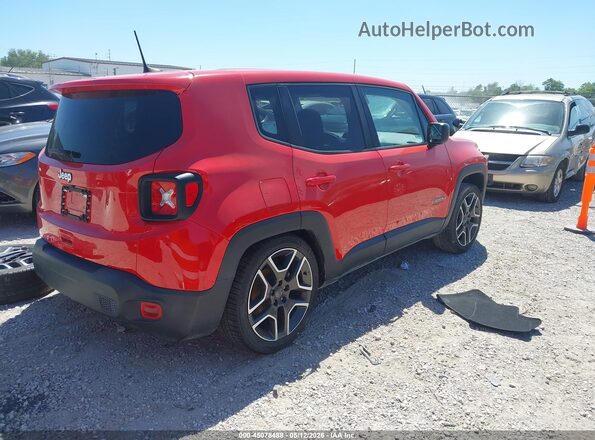 ZACNJCAB6MPM41410 2021 JEEP RENEGADE Red უკანა მარჯვენა