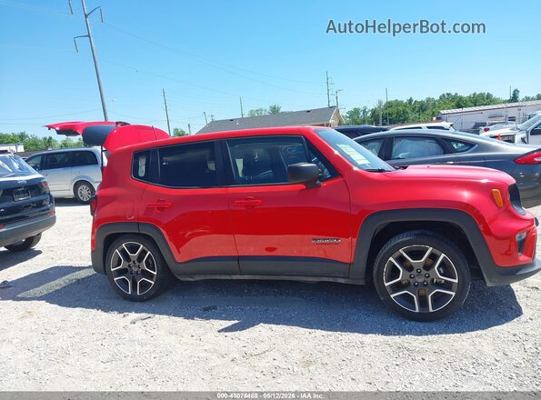 ZACNJCAB6MPM41410 2021 JEEP RENEGADE Red სალონის 360-გრადუსიანი ხედი