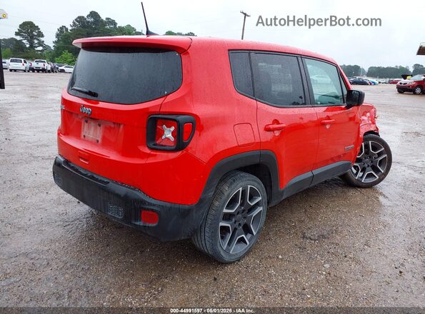 ZACNJCAB6MPM48700 2021 JEEP RENEGADE Red უკანა მარჯვენა