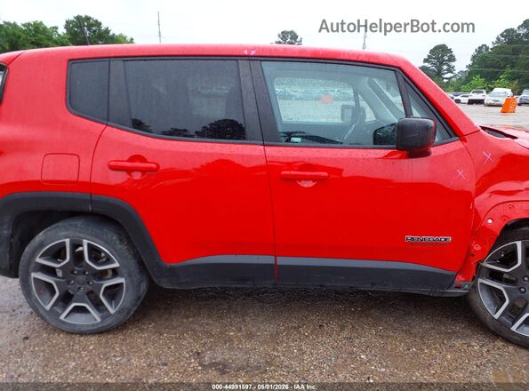 ZACNJCAB6MPM48700 2021 JEEP RENEGADE Red უკანა სალონის ხედი