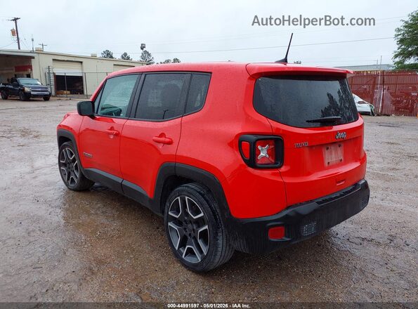 ZACNJCAB6MPM48700 2021 JEEP RENEGADE Red უკანა მარცხენა