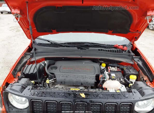 ZACNJCAB6MPM48700 2021 JEEP RENEGADE Red უკანა ხედი