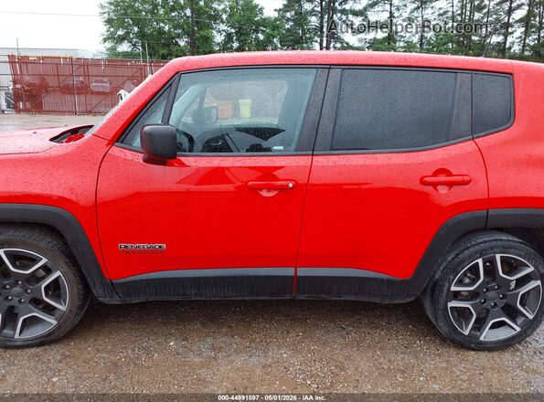 ZACNJCAB6MPM48700 2021 JEEP RENEGADE Red სალონის 360-გრადუსიანი ხედი