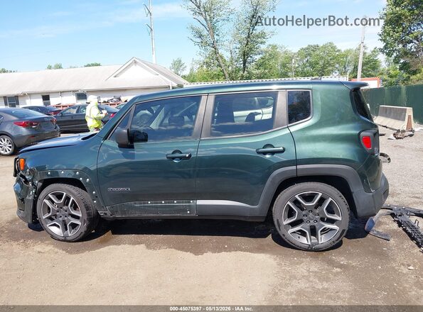 ZACNJCAB9MPM21538 2021 JEEP RENEGADE JEEPSTER FW Зеленый 