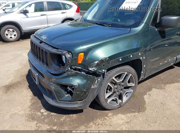 ZACNJCAB9MPM21538 2021 JEEP RENEGADE JEEPSTER FW Зеленый 