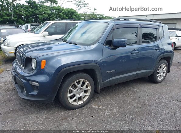 ZACNJCBB0MPN13734 2021 JEEP RENEGADE Blue Передня ліва чверть