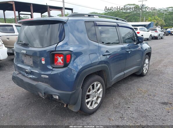 ZACNJCBB0MPN13734 2021 JEEP RENEGADE Blue Задня права чверть