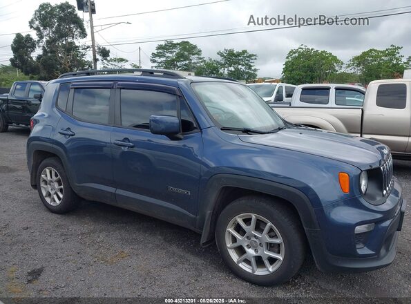 ZACNJCBB0MPN13734 2021 JEEP RENEGADE Blue Вид задньої частини салону