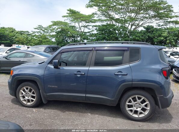 ZACNJCBB0MPN13734 2021 JEEP RENEGADE Blue Панорамний вид салону 360°