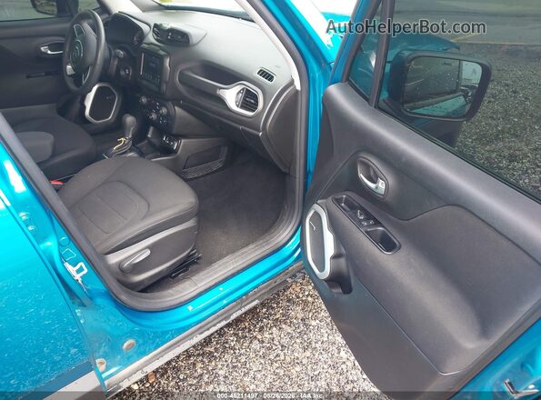 ZACNJCBB9MPM70916 2021 JEEP RENEGADE Teal წინა სალონის ხედი